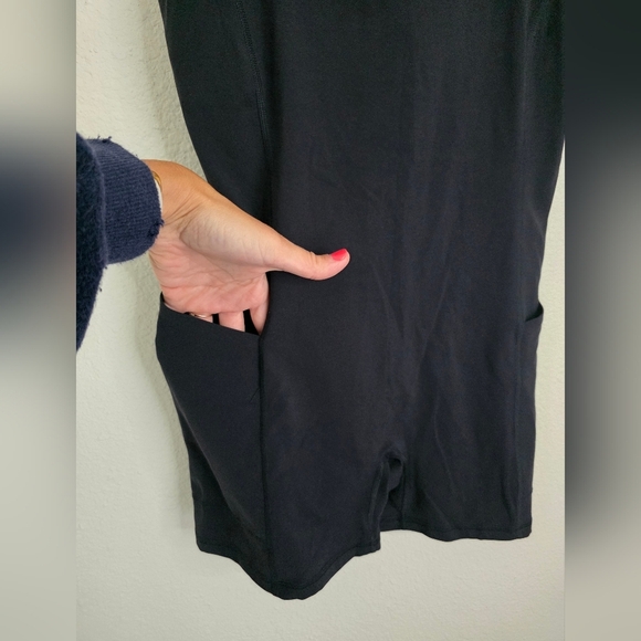 Free people movement never better runsie romper, Black, Size M - Picture 2 of 8